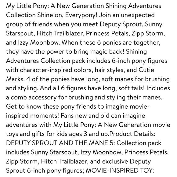 🦄SALE MLP SHINING ADVENTURES COLLECTION - Picture 12 of 12
